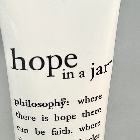 Philosophy Hope in a Jar Original Formula Moisturizer Lotion Travel .4 fl oz New - Picture 2 of 7